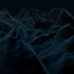 black digital landscape