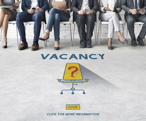 Vacancy Job Available Vacant Job Concept