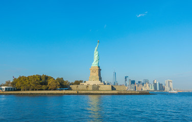 Fototapeta na wymiar Statue of Liberty, New York City , USA .