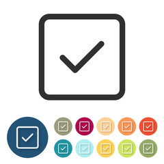 Icon - Checkbox - Haken - abgehakt