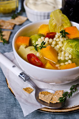 Soup with vegetables