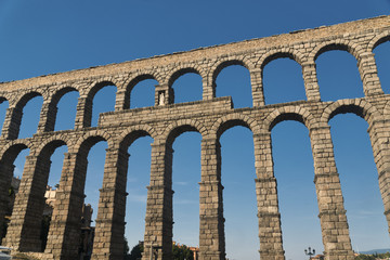 Fototapeta premium Segovia (Spain): Roman aqueduct