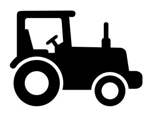 traktor ikona - obrazy, fototapety, plakaty