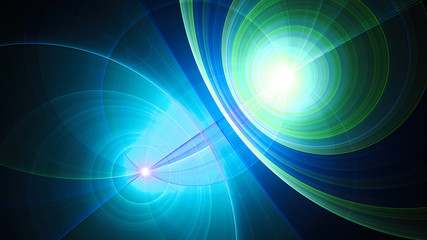 Fight two spheres. Powerful protective field. 3D surreal illustration. Sacred geometry. Mysterious psychedelic relaxation pattern. Fractal abstract texture. Digital artwork graphic astrology magic