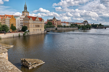 Obraz premium Vltava River in Prague