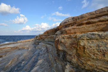 Senjojiki located in Shirahama, Japan