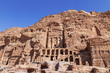 Jordan, Petra, Royal tombs