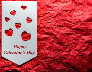Background. Happy Valentine's Day. Hearts. Love