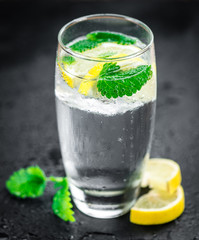 Portion of Lemonade (with Balm) on a slate slab
