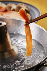 カニしゃぶ　Crab shabu shabu