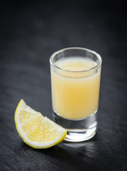 Lemon Juice (selective focus)