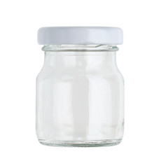 Bottle for chicken essence (with clipping path) isolated on whit