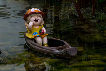Obraz premium Art sculpture doll cuteness.