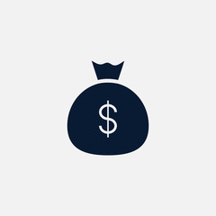 Obraz premium Money icon simple illustration