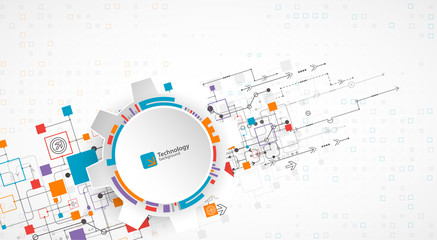 Abstract background, technology theme for your business.