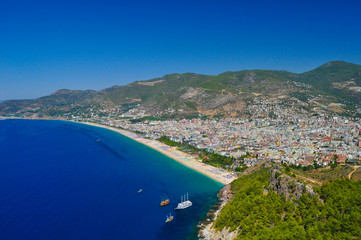 Fototapeta premium Ausblick von Alanya
