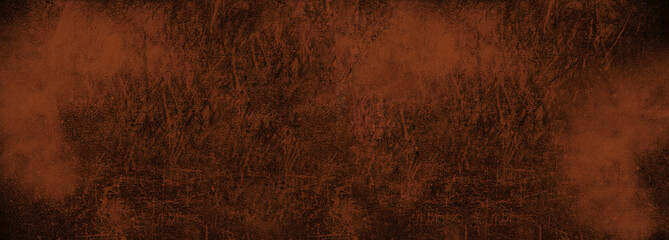 Orange and black textured background old paper. School Background color texture Old paper Vintage Banner Graphics Dark background