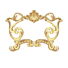 golden cartouche