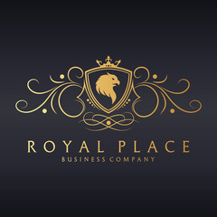 Royal Griffin Logo Template 
