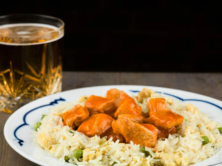 Sweet and Sour Chicken Chinese Food