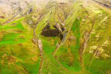 View at the Georgia Mountains near Gudauri. Caucasus mountains