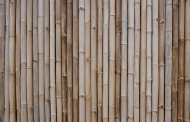 gray bamboo fence background