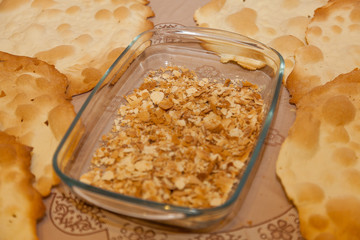 Ingredients for Napoleon cake