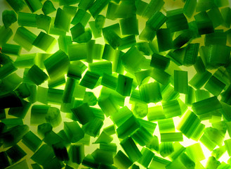 background chopped fresh green celery