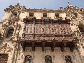 Historical building in Lima