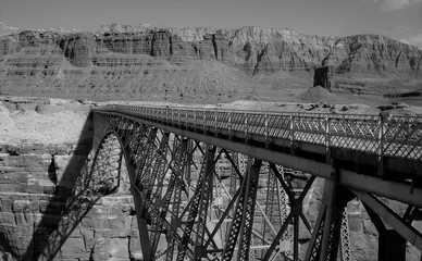Fototapeta premium Utah, ponte di ferro