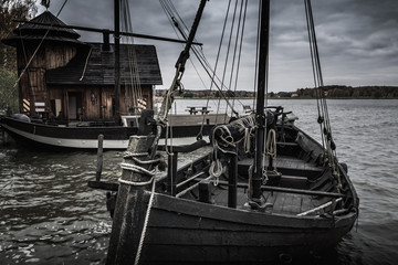 Old Sloup in the lake Mälaren outside Västerås