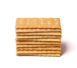 Crackers Isolated on a White Background