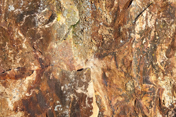 Background of bronze age weathered standing stone rock