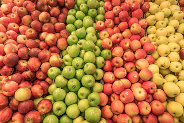 Colorful apples