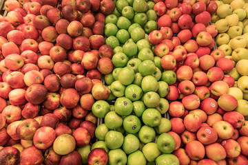 Colorful apples
