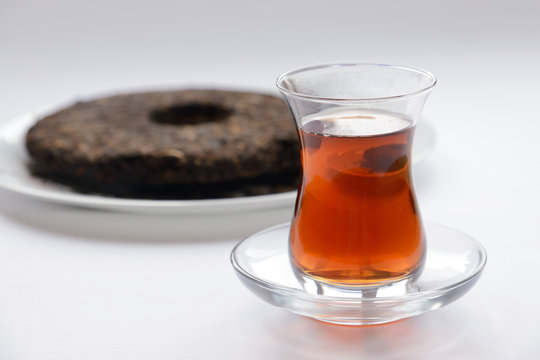 Ripe Puer Tea Cake