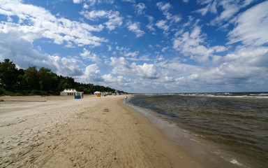 Beach. Jurmala, Latvia