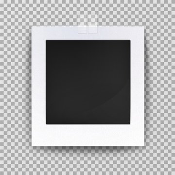 Empty photo backdrop or old blank frame