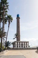 Lighthouse in Maspalomas. Gran Canaria, Spain