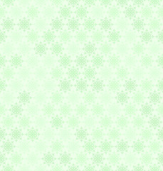 Snowflake pattern. Seamless vector