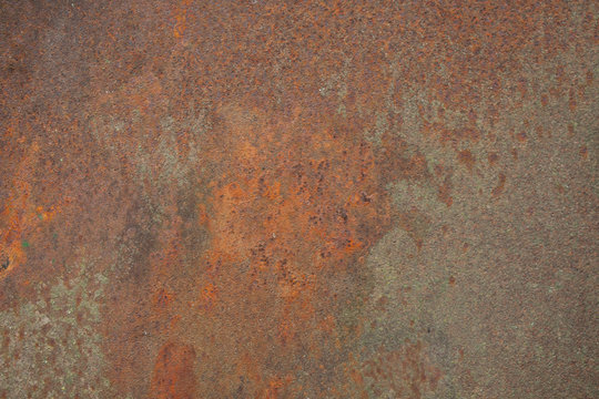 Grunge textured background. Old Rusted metal plate