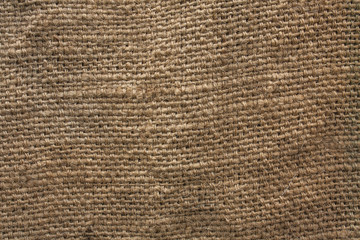 Grunge natural linen texture background. Old rustik canvas close