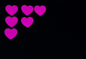 Heart and gift in creative style