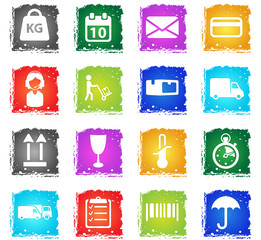 Delivery simply icons