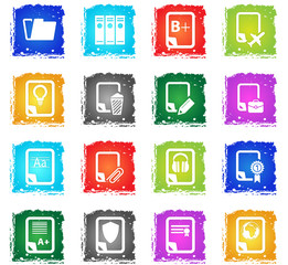document icon set