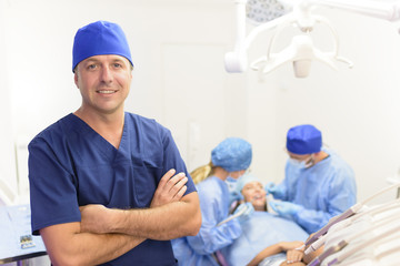 Dentist Portrait at Clinic