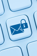 Verschlüsselte sichere E-Mail senden Internet online