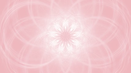 Pastellfarbener Hintergrund - zentrales Fraktal - rosa © lavillia