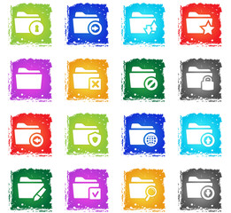 folder icon set