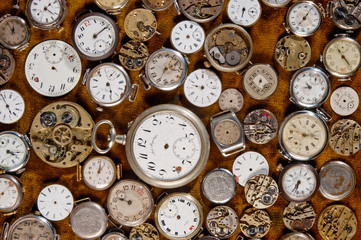 Old wrist watches.
